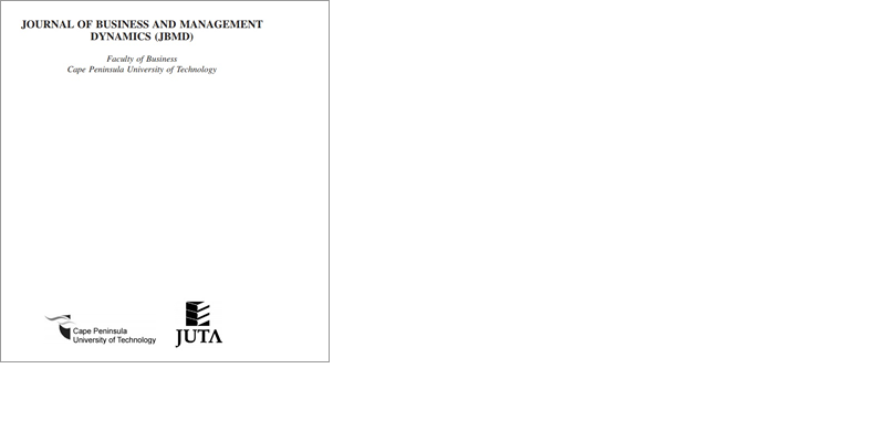 					View Vol. 4 No. 2 (2010): Journal of Business and Management Dynamics
				